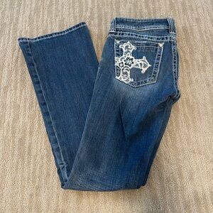 Miss Me boot cut jeans, sized 27